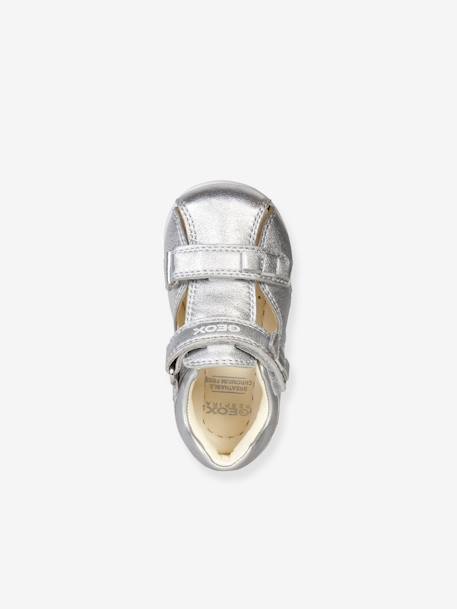Sandals for Babies, Kaytan by GEOX® Silver - vertbaudet enfant 