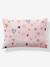 Children's Duvet Cover + Pillowcase Set, Happy Hearts Theme, Basics Light Pink/Print - vertbaudet enfant 