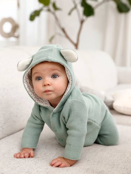 sensación De vez en cuando yeso 3-Piece Outfit Gift for Newborn Babies - light green, Baby