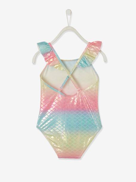 Mermaid Swimsuit for Girls Light Pink - vertbaudet enfant 