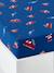 Fitted Sheet for Children, 'Petit Pompier' Theme Blue/Print - vertbaudet enfant 
