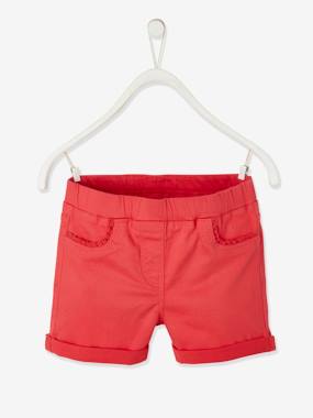 Shorts with Macramé Trim, for Girls  - vertbaudet enfant