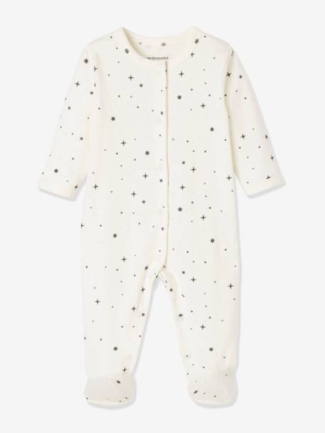 Pack of 2 Sleepsuits in Organic Cotton, for Newborns Light Pink - vertbaudet enfant 