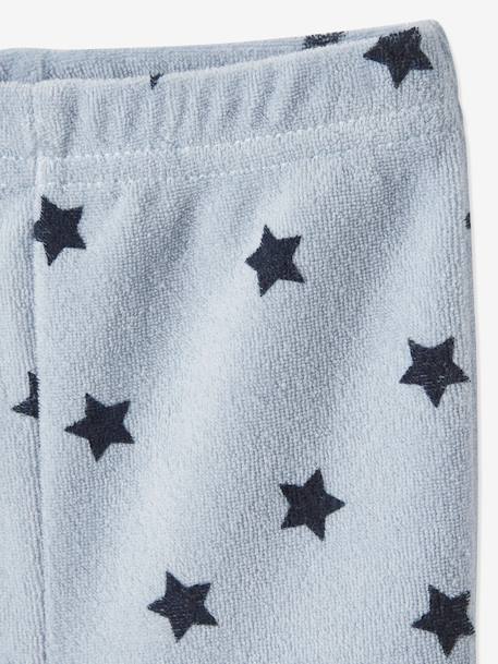 Pack of 4 Terry Cloth Shorts, for Babies Dark Blue - vertbaudet enfant 