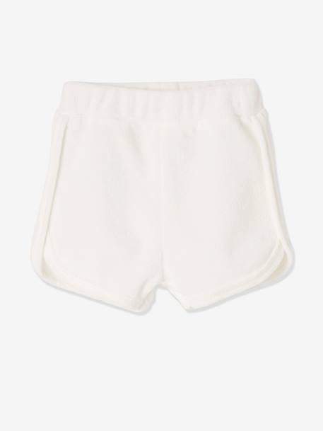 Pack of 4 Terry Cloth Shorts, for Babies Dark Yellow - vertbaudet enfant 