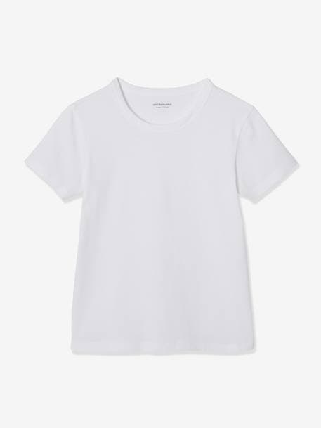 Pack of 3 Short Sleeve T-shirts for Boys White