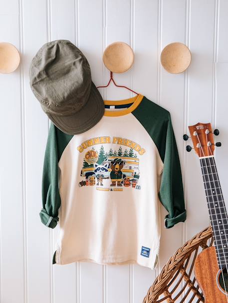 Casquette baroudeur garçon KAKI - vertbaudet enfant 