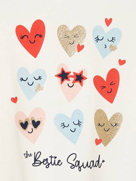 Pack of 2 Hearts Pyjamas White - vertbaudet enfant 