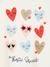 Pack of 2 Hearts Pyjamas White - vertbaudet enfant 