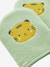 Pack of 2 Wash Mitts, Panda Dark Yellow+Green - vertbaudet enfant 