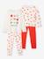 Pack of 2 Hearts Pyjamas White - vertbaudet enfant 