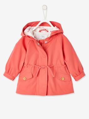 Baby-Hooded Parka for Baby Girls