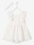Ensemble cérémonie bébé robe, bloomer et bandeau ivoire - vertbaudet enfant 