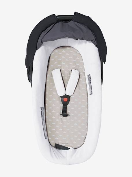 Lot de 2 housses de protection pour matelas de nacelle ASSORTIES - vertbaudet enfant 