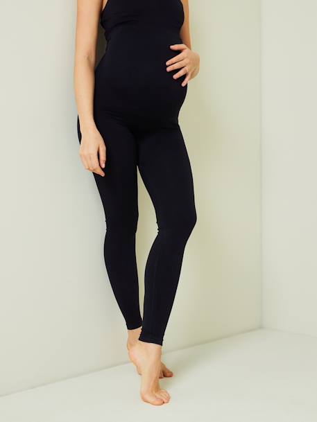 Seamless Leggings for Maternity Black - vertbaudet enfant 