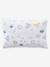 Children's Duvet Cover + Pillowcase Set Basics, Cosmos Theme Blue/Print - vertbaudet enfant 