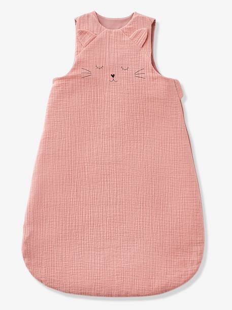 Gigoteuse été en gaze de coton bio* JOLI CAT rose - vertbaudet enfant 