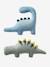 Lot 2 coussins PETIT DINO bleu / kaki - vertbaudet enfant 