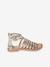 Leather Gladiator Sandals for Children, Designed for Autonomy 6497 - vertbaudet enfant 