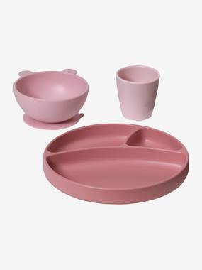 Nursery-Mealtime-Bowls & Plates-Silicone Mealtime Set