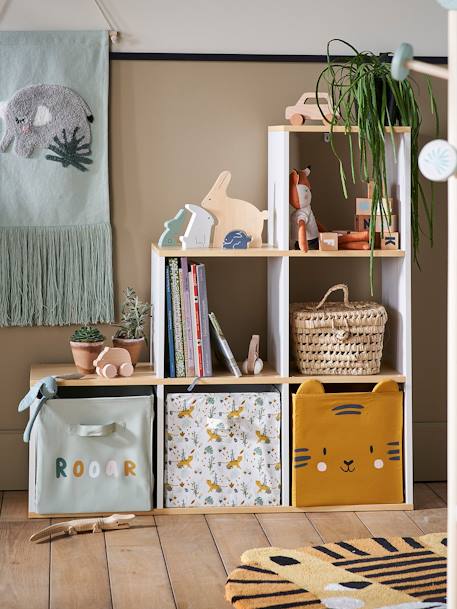 3 Storage Tubs, Hanoi Theme White - vertbaudet enfant 