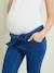 Pantalon de grossesse slim molleton aspect jean DENIM STONE - vertbaudet enfant 