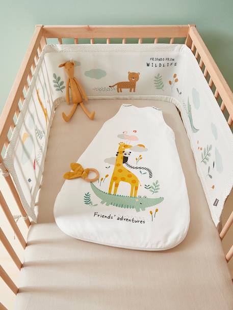 Summer Special Baby Sleep Bag, Happy'ramide White - vertbaudet enfant 