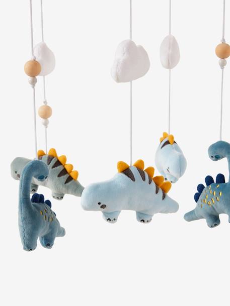 Musical Mobile Set, Little Dino Theme Blue - vertbaudet enfant 