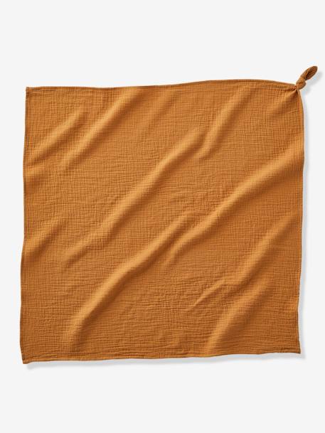 Pack of 3 Muslin Squares in Organic Cotton*, Jouy Story White - vertbaudet enfant 