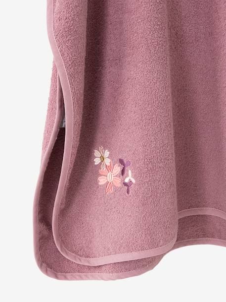 Poncho de bain personnalisable Biche parme - vertbaudet enfant 