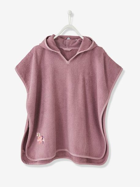 Poncho de bain personnalisable Biche parme - vertbaudet enfant 