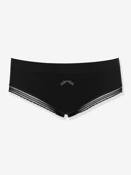 Slip taille basse Milk BLUSH+NOIR - vertbaudet enfant 