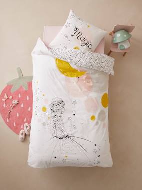 Bedding & Decor-Child's Bedding-Magicouette® Duvet Set for Children, Princess & Little Dots