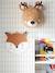 Embroidered Fox Wall Decoration Brown - vertbaudet enfant 