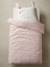 Children's Duvet Cover + Pillowcase Set, LAPIN ROMANTIQUE White/Print - vertbaudet enfant 