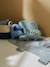 Pack of 2 Cushions, Little Dino Theme Blue - vertbaudet enfant 