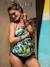 Maternity Tankini, Aloha by CACHE COEUR Mustard/Print - vertbaudet enfant 