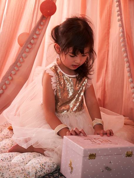 Déguisement robe de princesse dorée taille 3-4 ans - 🧸 La boutique en  ligne Des Jouets Voyageurs