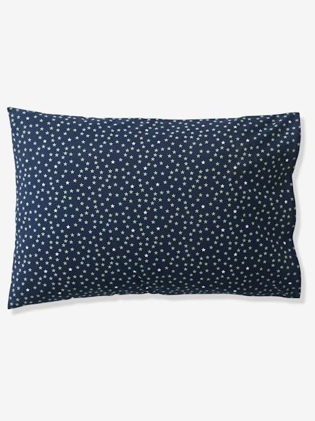 Children's Duvet Cover + Pillowcase Set, DREAM BIG, basics Green/Print - vertbaudet enfant 