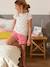 Lot de 2 pyjashorts fille cerise lot ivoire - vertbaudet enfant 