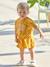 2-in-1 Dress with Bow for Babies Dark Yellow - vertbaudet enfant 