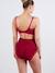 Brassière de grossesse et d'allaitement sans coutures Milk BORDEAUX+NOIR - vertbaudet enfant 