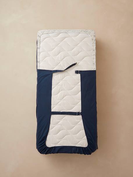 Children's Magicouette® Duvet Set, Dinorama Dark Blue - vertbaudet enfant 