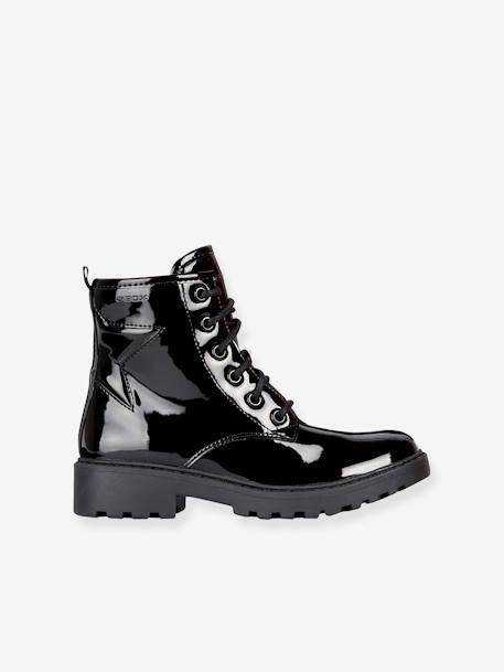 Boots for Girls, J Casey Girl Q by GEOX® Black - vertbaudet enfant 