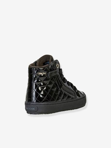 Baskets fourrées Mid fille Kalispera Girl noir vernis - vertbaudet enfant 