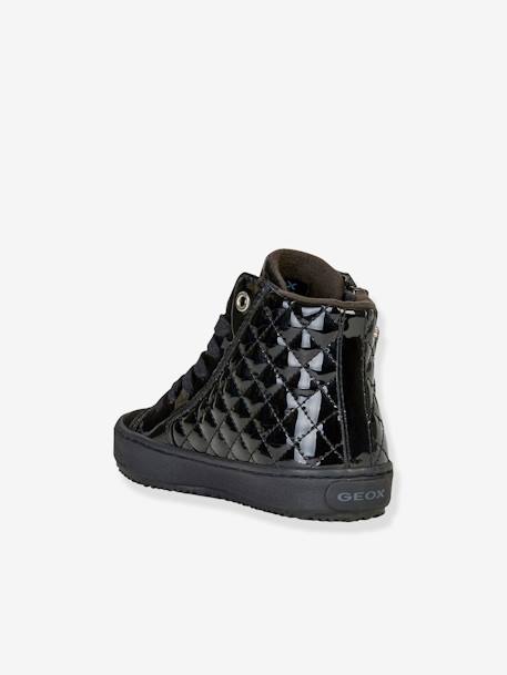 Baskets fourrées Mid fille Kalispera Girl noir vernis - vertbaudet enfant 