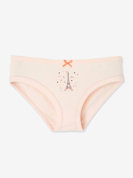 Lot de 5 culottes fille fantaisie Lot ivoire - vertbaudet enfant 