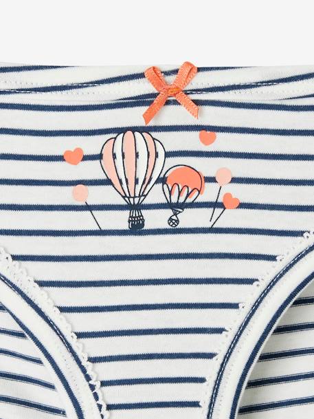 Lot de 5 culottes fille fantaisie Lot ivoire - vertbaudet enfant 