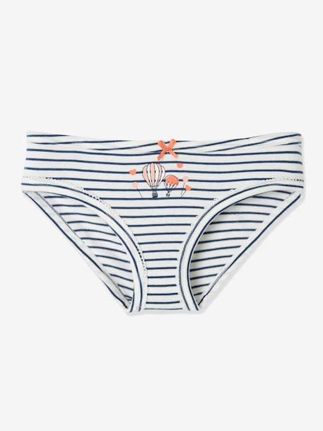 Lot de 5 culottes fille fantaisie Lot ivoire - vertbaudet enfant 