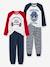 Lot de 2 pyjamas garçon musique Ivoire - vertbaudet enfant 